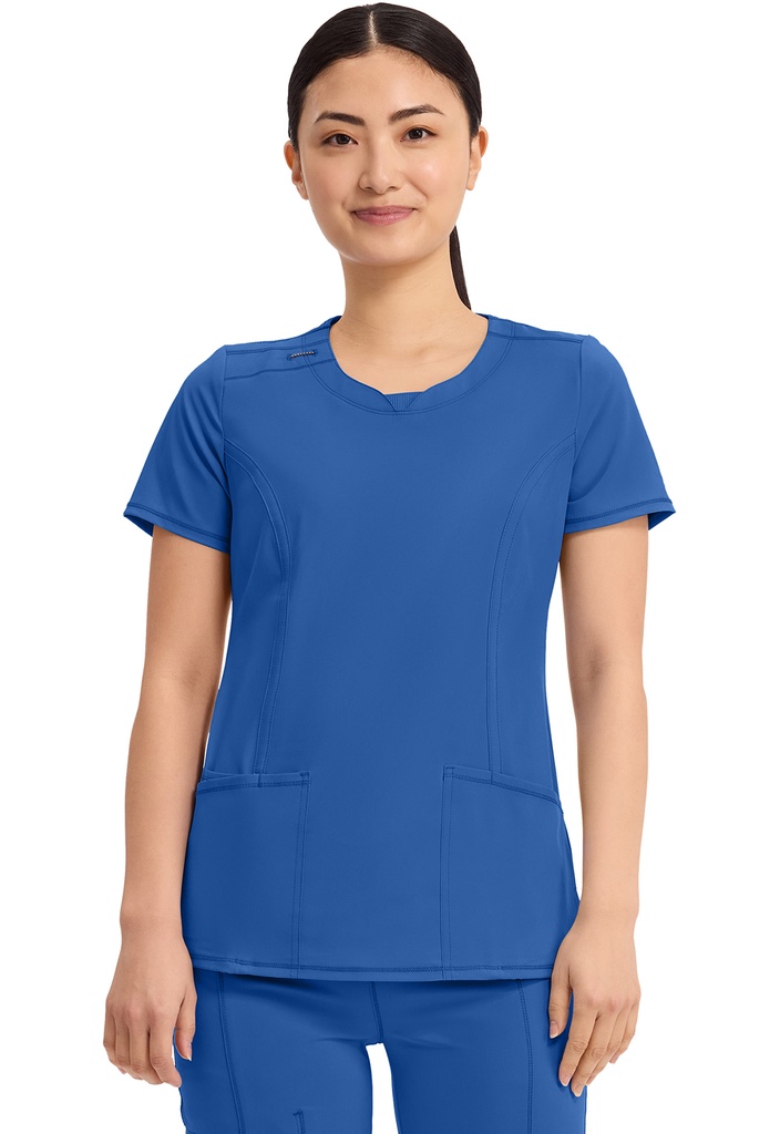Round Neck Top (XXS, Royal)