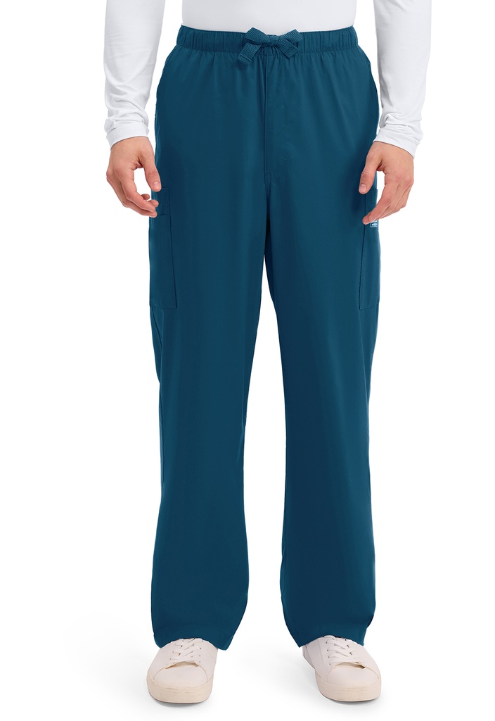 Men's Fly Front Cargo Pant (XXS, Caribbean Blue)
