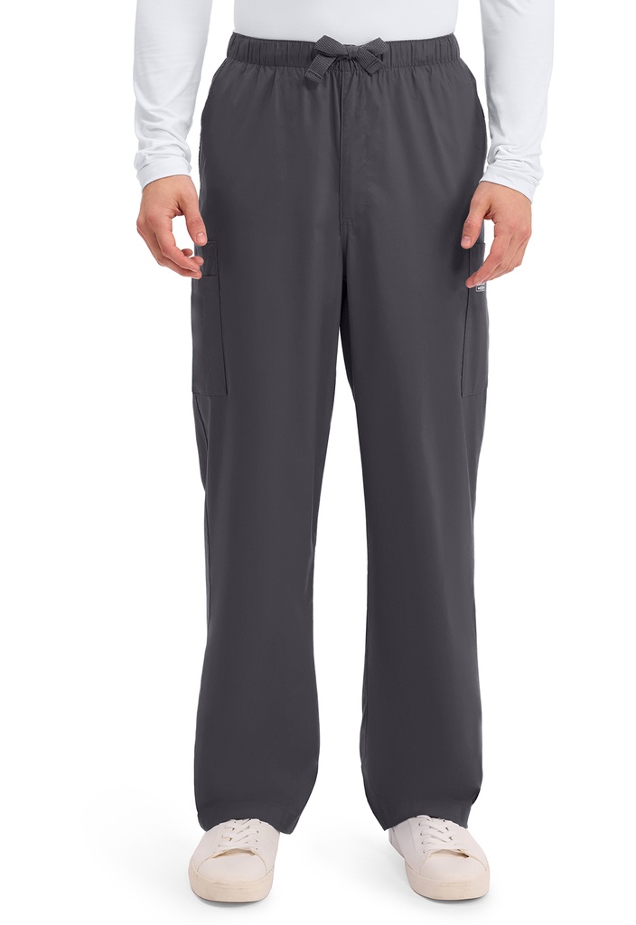 Men's Fly Front Cargo Pant (XXS, Pewter)
