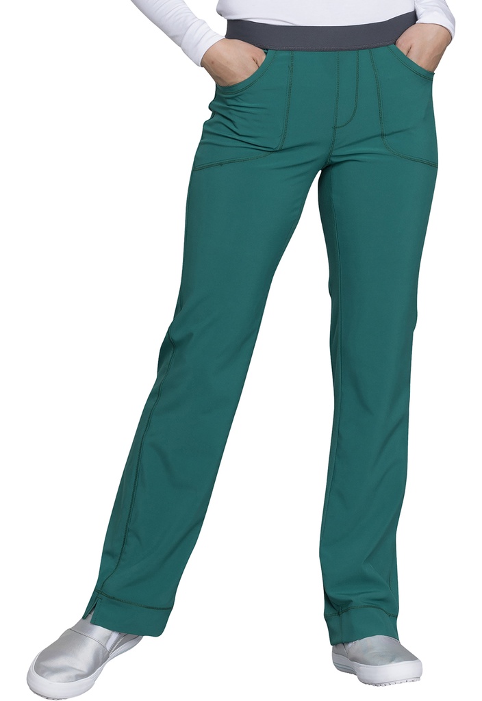 Slim Pull-On Pant (XXS, Hunter Green)
