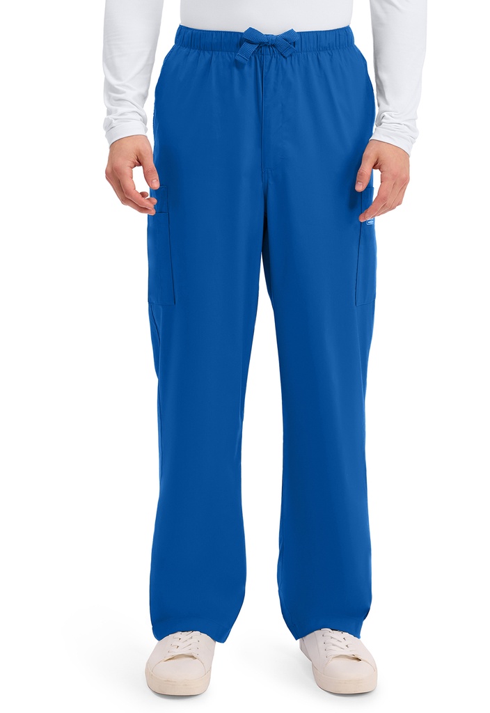 Men's Fly Front Cargo Pant (XXS, Royal)