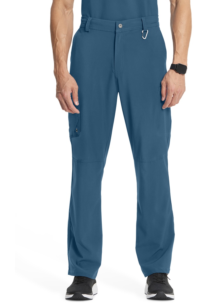 Men's Fly Front Pant (XXS, Caribbean Blue)