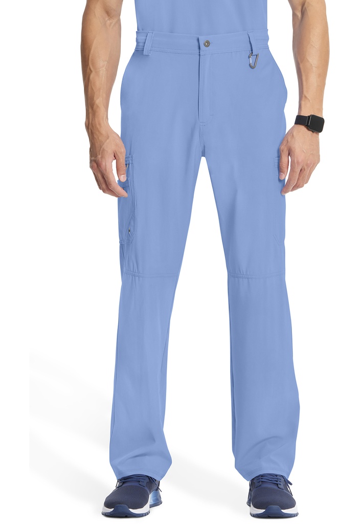 Men's Fly Front Pant (XXS, Ciel Blue)