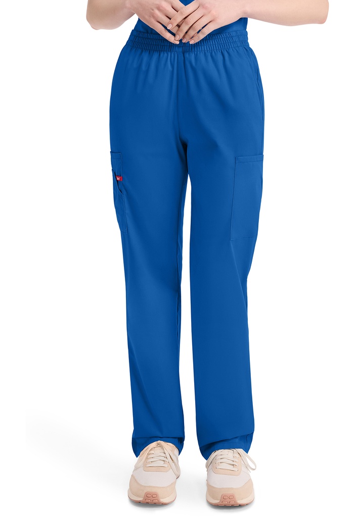 Natural Rise Tapered Leg Pull-on Pant (XXS, Royal)