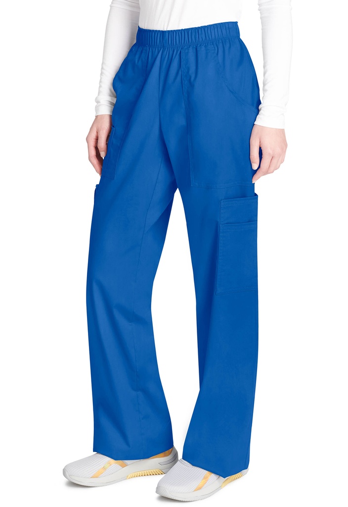 Mid Rise Pull-On Cargo Pant (XXS, Royal)