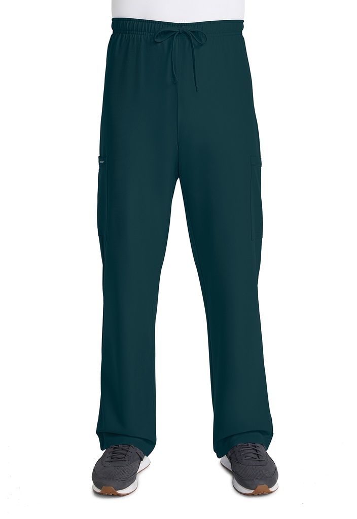 Unisex Drawstring Straight Leg Pant (XS, Caribbean Blue)