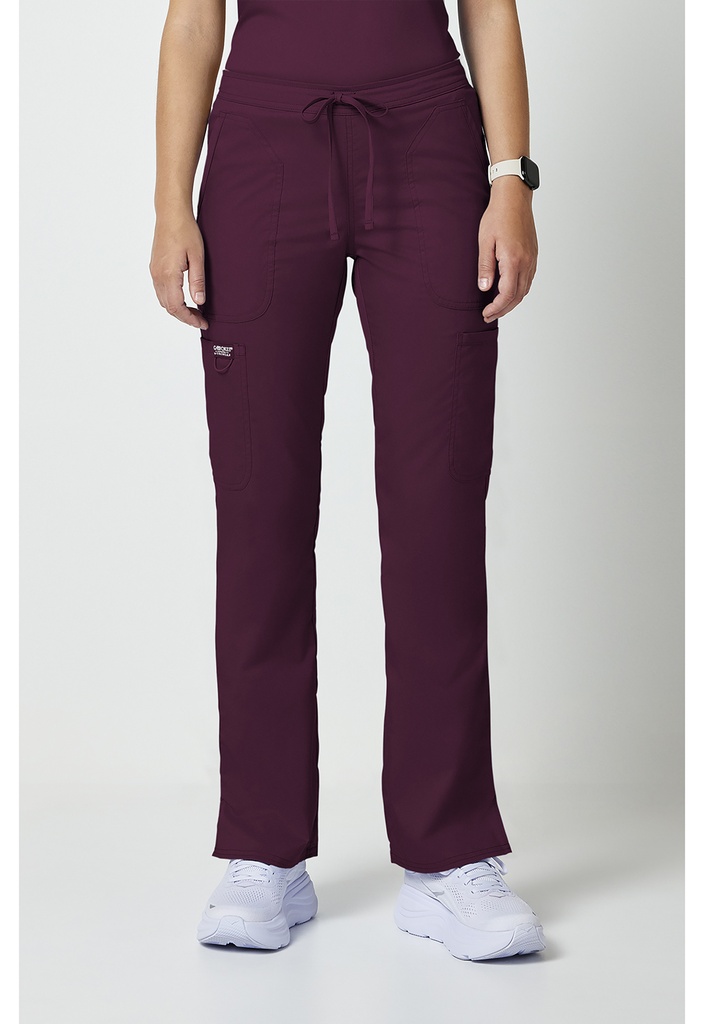 [WWE120] Mid Rise Moderate Flare Leg Drawstring P