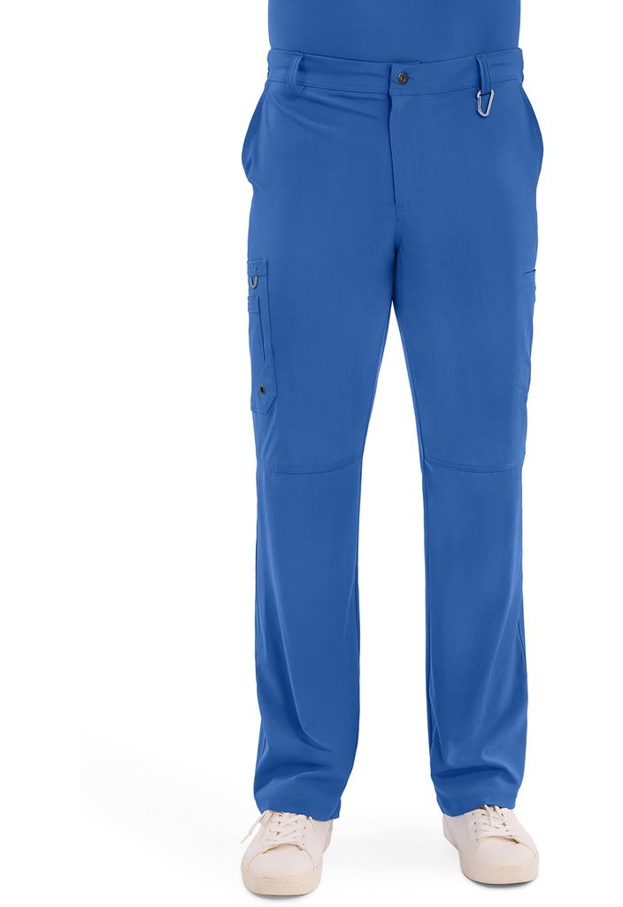 Men's Fly Front Pant (XXS, Royal)