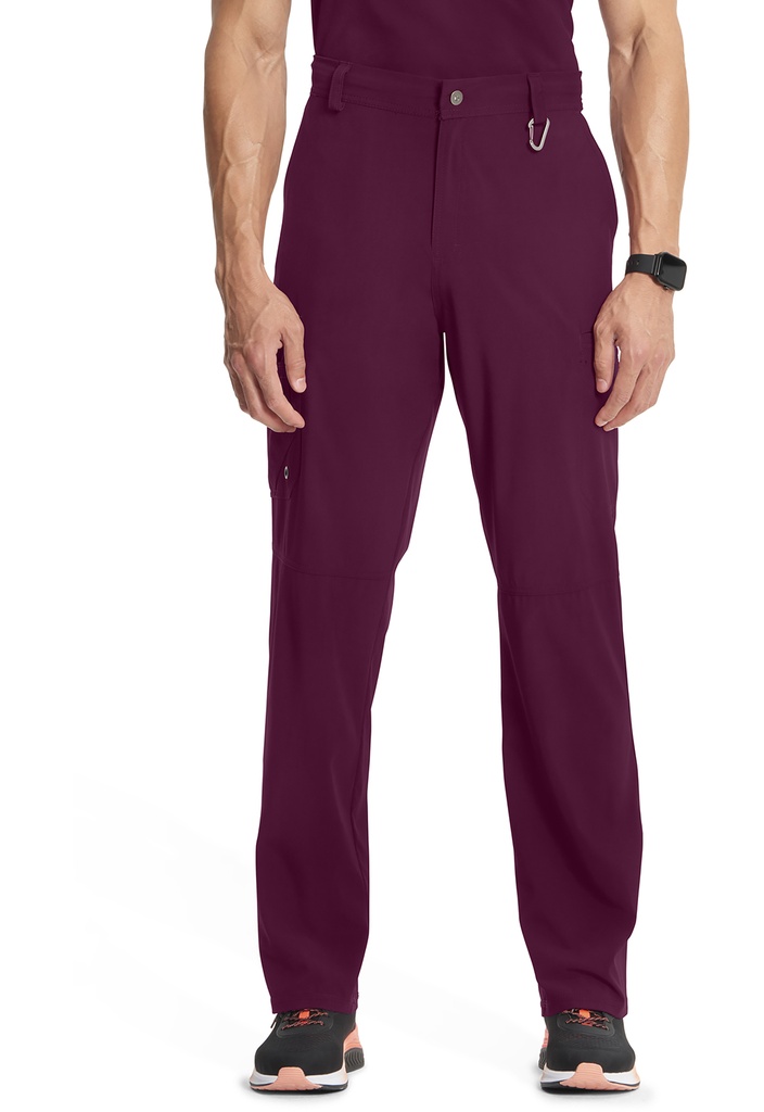 Men's Fly Front Pant (XXS, Wine)