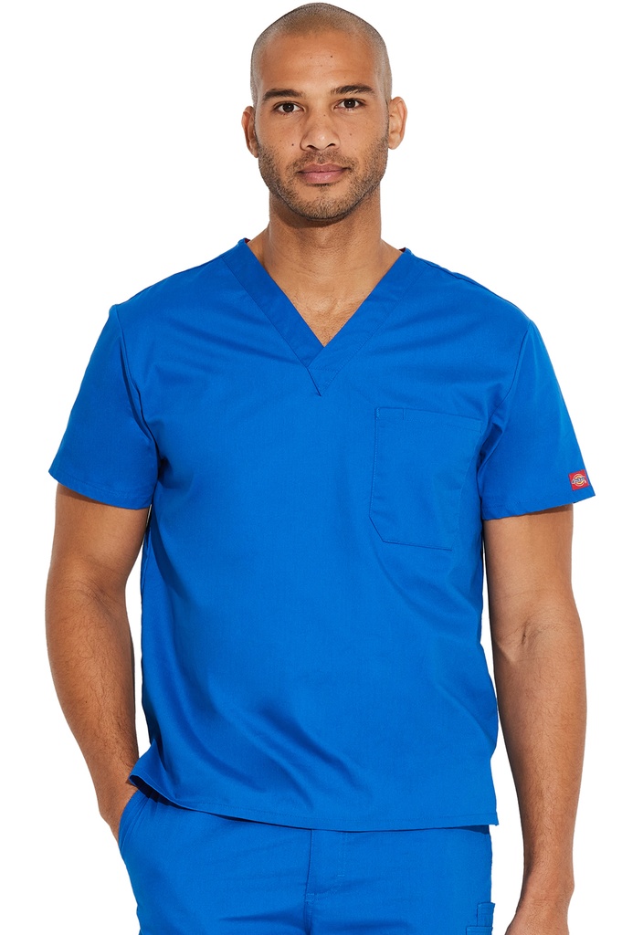 Unisex Tuckable V-Neck Top (XXS, Royal)