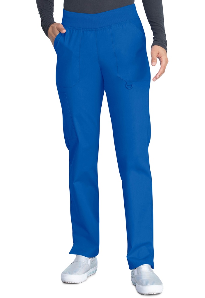 [DKE125] Mid Rise Tapered Leg Pull-on Pant