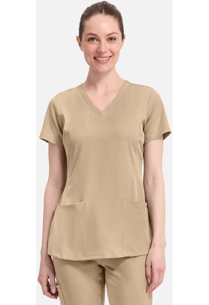 Monica Top (XXS, Khaki)