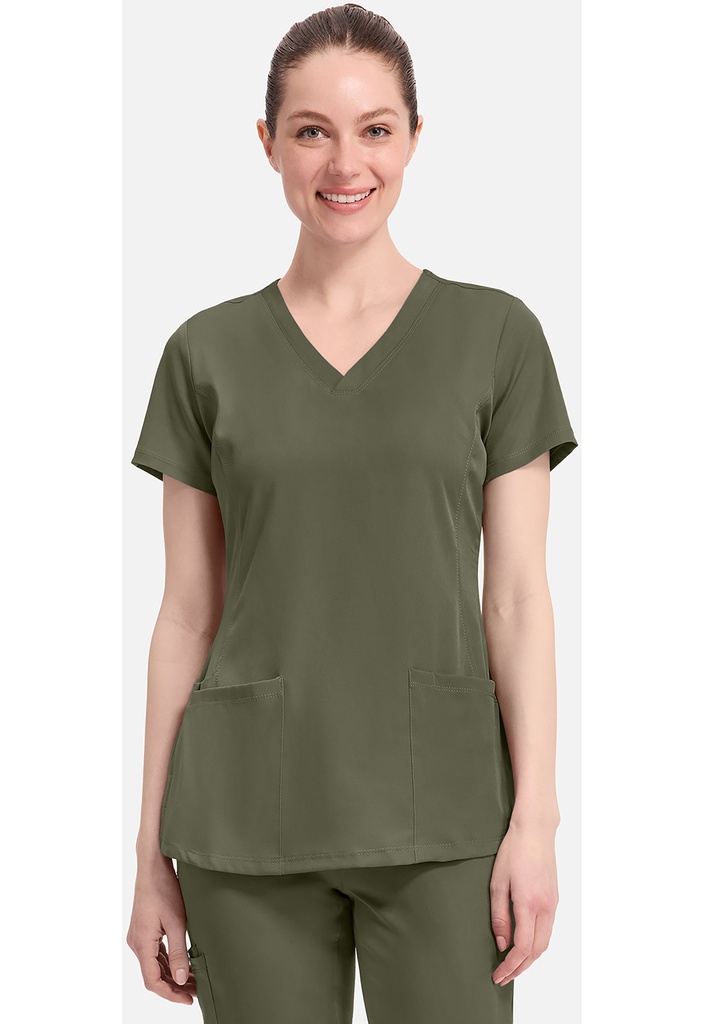 Monica Top (XXS, Olive)