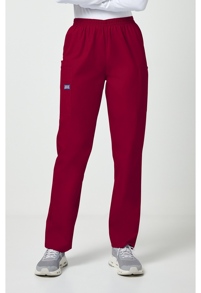 Pull-on Cargo Pant (S, Red)