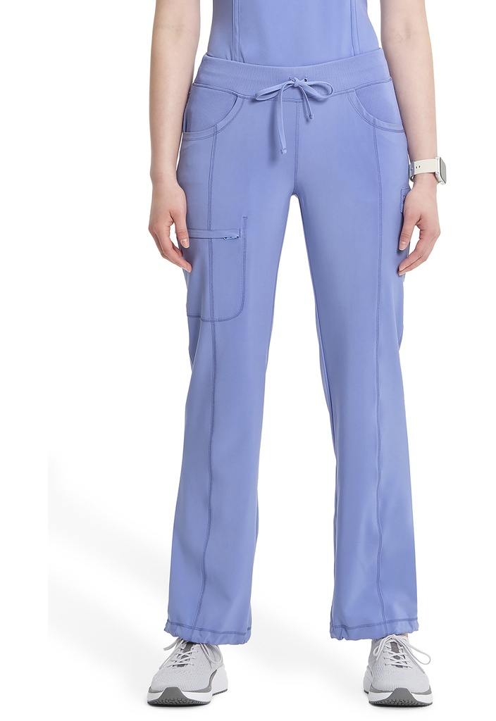 Straight Leg Drawstring Pant (XXS, Ciel Blue)