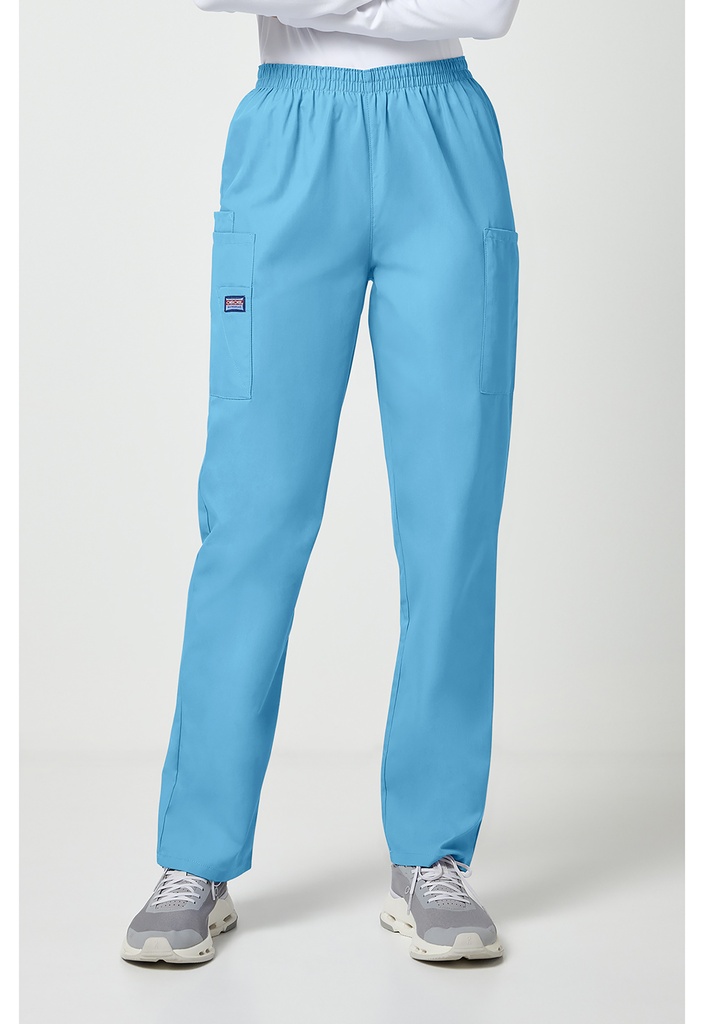 Pull-on Cargo Pant (S, Turquoise)