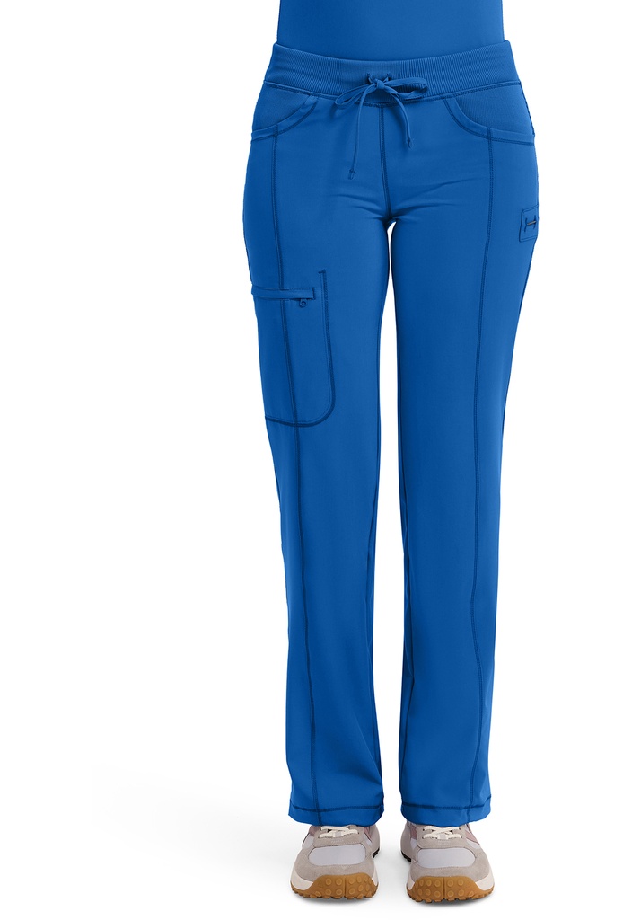 Straight Leg Drawstring Pant (XXS, Royal)