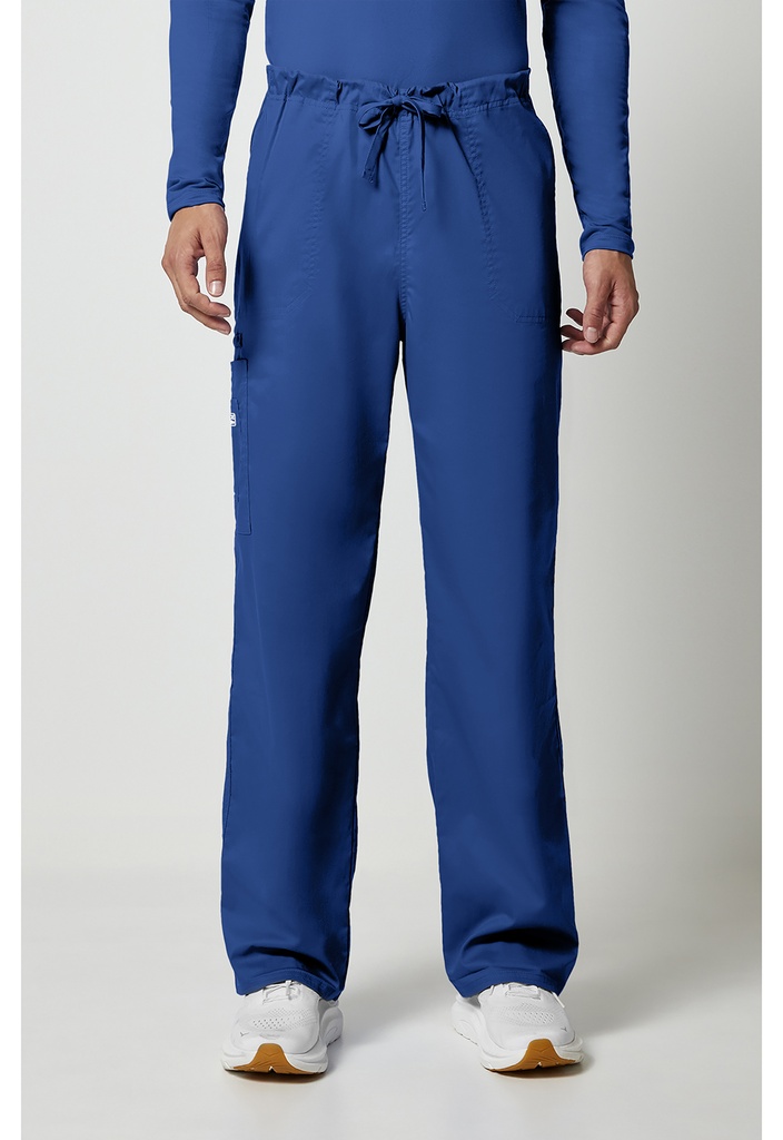 Unisex Drawstring Cargo Pant (XXS, Royal)