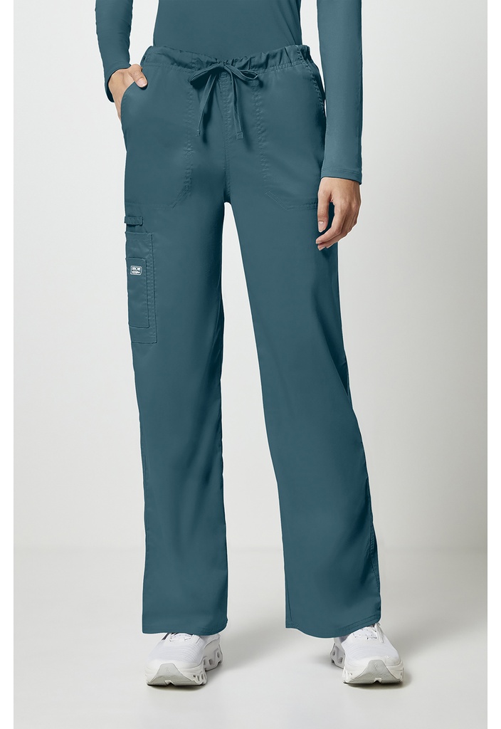 Unisex Drawstring Cargo Pant (XXS, Caribbean Blue)
