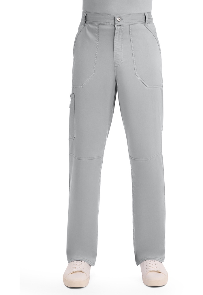 Men's Mid Rise Tapered Leg Pant (XXS, Grey)