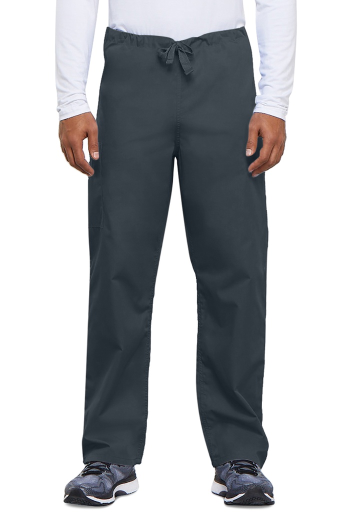 Cherokee Unisex Drawstring Cargo Pant – Pewter