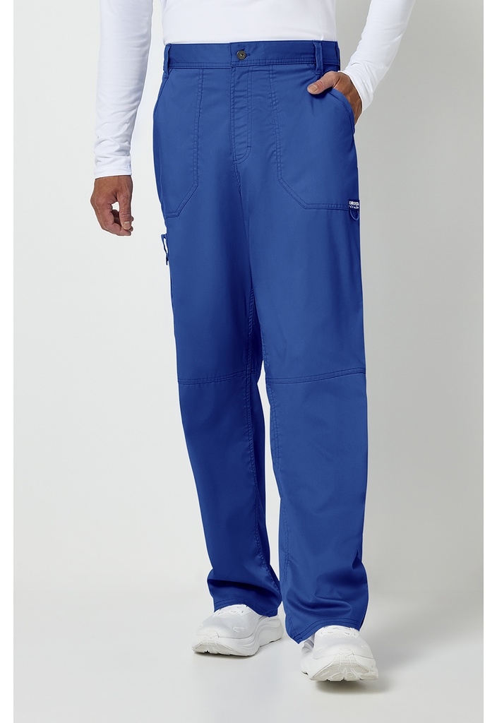 Men's Mid Rise Tapered Leg Pant (XXS, Royal)