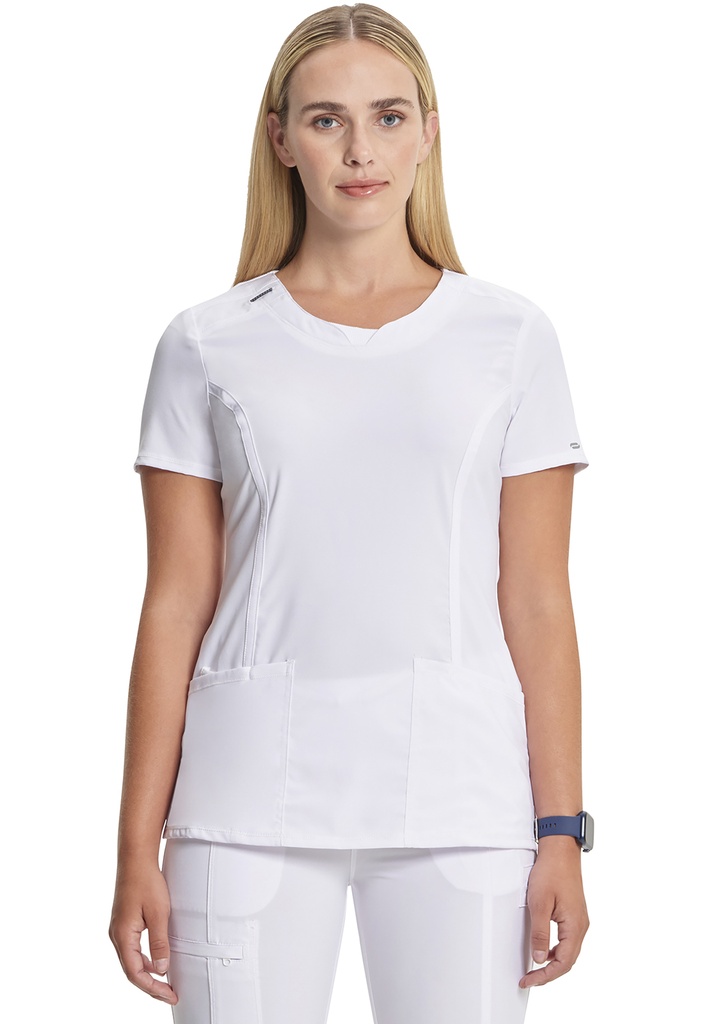 [CKE2624A] Round Neck Top