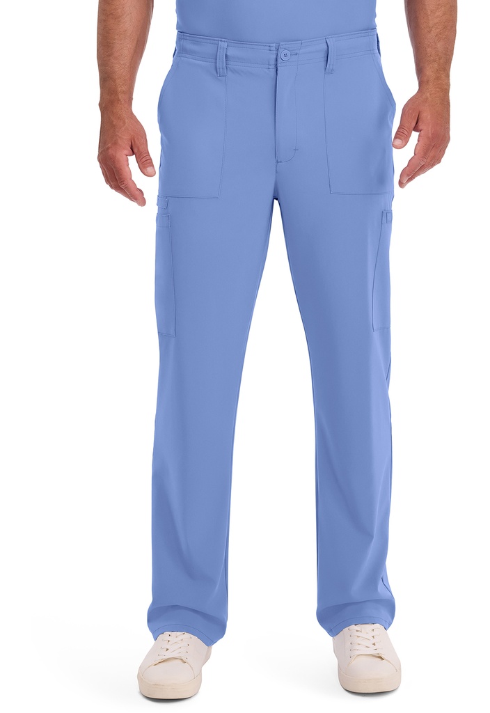 Men's Natural Rise Drawstring Pant (XXS, Ciel Blue)